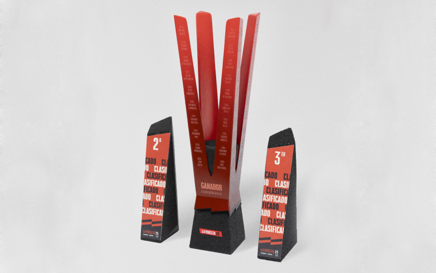 La Vuelta 2025 Custom trophy Sustain Awards